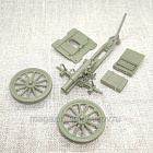 Солдатики из пластика Полковая пушка. РККА.Зима (1:32) Plastic Platoon (PP071) (PP071)