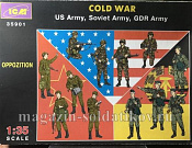35901 Cold War/ US Army, Soviet Army, GDR Army 1/35 ICM