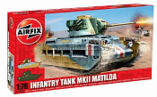 Сборная модель из пластика А Танк MATILDA (1/76) Airfix - фото