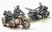 MB 3548 Немецкие мотоциклисты на марше (1/35) Master Box