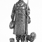 Миниатюра из олова 758 РТ Ополченец, профессор Тимирязевской академии, 1941 г, 54 мм, Ратник