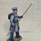Миниатюра из олова Ратник русского ополчения 1812 г., 54 мм, Студия Большой полк (ИЛ2770.12.02.54) (ИЛ2770.12.02.54)