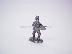 Солдатики из металла Воин мертвого легиона с секирой, Магазин Солдатики (Prince August)