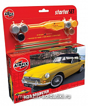 Сборная модель из пластика А Автомобиль MGB ROADSTER (1/32) Airfix - фото