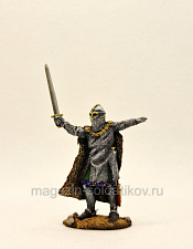 Миниатюра из олова Европейский рыцарь, 54 мм, Большой полк - фото