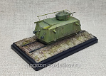 Модель в боксе Тяжелая бронедрезина БДТ 1/72 - фото
