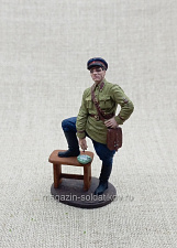 Офицер госбезопасности 1942 г. 54 мм - фото