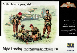 Сборные фигуры из пластика MB 3534 British paratroopers, 1944 Kit 2 (1/35) Master Box