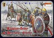 Солдатики из пластика Русская армия Александра Невского (1/72) Strelets - фото