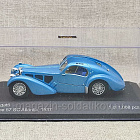 Bugatti 57 SC Atlantic 1937 голубой металлик 1:43, WhiteBox (IXO) (Q307-135) (Q307-135)