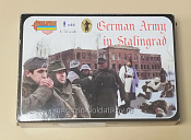 Солдатики из пластика Q600-570 Немецкая армия. Сталинград (1/72) Strelets -1/2 набора! - фото