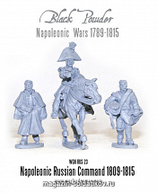 Сборные фигуры из металла Русское Командование (1809-1815) BLI Warlord - фото