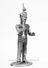 Миниатюра из олова 473 РТ Тамбур-мажор Гвардейского экипажа 1814-25 гг. 54 мм, Ратник - фото