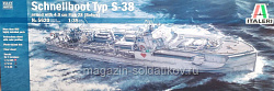 Сборная модель из пластика ИТ Катер SCHNELLBOOT TYP S-38 (1/35) Italeri (5620) (5620)