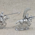 Сборная фигура из металла Польская кавалерия XVII в., набор №7, 28 мм, Figures from Leon (L128) (L128)