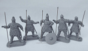 1600 Набор солдатиков "Пешие византийцы", Х век, (54 мм), Три богатыря 