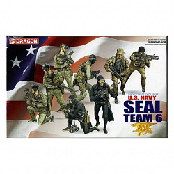 Сборные фигуры из пластика 3028 К Солдатики «Морские котики США» (1/35) Dragon (Q445-070) (Q445-070)