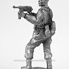 Миниатюра из олова 421 РТ Немецкий десантник, 54 мм, Ратник