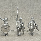 Сборные фигуры из металла Византия X век. Командная группа 2, 28 мм STP-miniatures (STP195) (STP195)