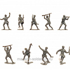 WWII Russian Infantry--27 in 6 Poses, SP--RETIRED, 1/32 Marx (MXR-RUS-N) (MXR-RUS-N)