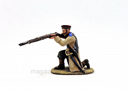 Рядовой егерского полка 1854-56 год, 54 мм, Студия Большой полк