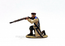 Рядовой егерского полка 1854-56 год, 54 мм, Студия Большой полк (ИЛ0842.12.02.55) (ИЛ0842.12.02.55)