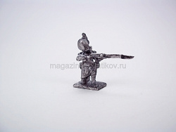 Солдатики из металла Шотландский гренадер, стреляющий с колена, Магазин Солдатики (Prince August)