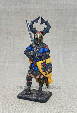 Миниатюра из олова ИЛ2334.07.01.54 Граф Крафт фон Тоггенбург, XIV в,, XIII в., 54 мм, Студия Большой полк - фото