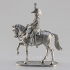 Сборная миниатюра из металла Шеф батальона в шляпе, Франция 1806-1813 гг, 28 мм, Аванпост