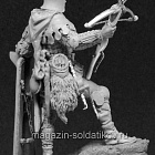 Сборная миниатюра из смолы Европейский арбалетчик, 1440-55 гг. 54 мм, Chronos miniatures (CHM-54115) (CHM-54115)