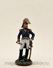 Миниатюра из олова Вице-король Италии Евгений Богарне. Франция, 1809-14 гг, Студия Большой полк - фото