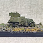 Масштабная модель в сборе и окраске Модель в боксе БА-6 1/72 (Q208-145) (Q208-145)