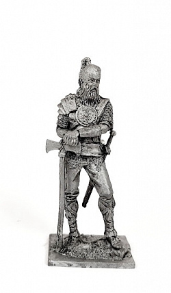 Миниатюра из олова Германский воин, 1 в. до н.э.