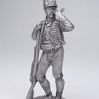 Миниатюра из олова Рядовой Каталонского батальона легкой пехоты 1807-08 гг.,54 мм EK Castings
