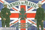 Британский королевский корпус стрелков 1882 г, 1/32, Armies in plastic - фото