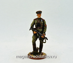 Капитан истребительно-противотанковой обороны 1943-4 гг., 54 мм, Студия Большой полк (ИЛ0218.14.01.54) (ИЛ0218.14.01.54)