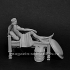 Сборная миниатюра из смолы Грек 75 мм, Altores Studio