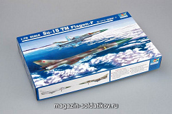 Сборная модель из пластика Самолет Су - 15ТМ 1:72 Трумпетер