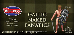 Солдатики из пластика Gallic Naked Fanatics Victrix (VXA031) (VXA031)
