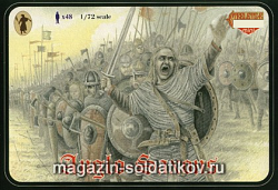 Солдатики из пластика Англо-саксы (1/72) Strelets (М003) (М003)