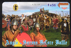 Солдатики из пластика Англо-саксы перед боем (1/72) Strelets (М050) (М050)