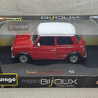 Mini Cooper, цвет-красный, серия Bijoux Collezione, BBurago [18-22011] 1/24 Bburago (QGM-011) (QGM-011)