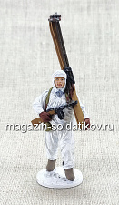 Автоматчик лыжных батальонов Красной Армии 1941-1944 гг., 54 мм - фото