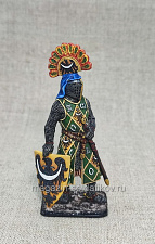 Миниатюра из олова ИЛ2333.07.01.54 Герцог Генрих фон Бреслау, XIII в,, 54 мм, Студия Большой полк - фото