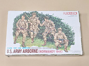 Сборные фигуры из пластика 6010 Д Солдаты Солдаты US Army Airborne (Normandy 1944) (1/35) Dragon - фото