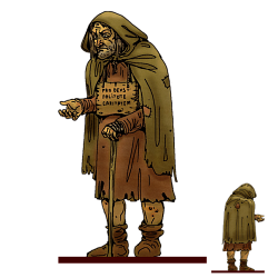 Волшебная фанера Нищие, Талиус, Воины и битвы (CN82-9) (CN82-9)
