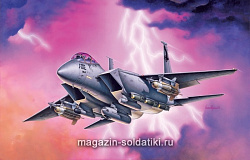 Сборная модель из пластика ИТ Самолет F-15E Strike Eagle (1/72) Italeri (0166) (0166)