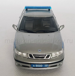 - SAAB 9-5 Милиция города Москва, Россия  1/43 (ПММ048) (ПММ048)