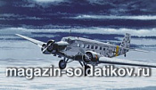80380 Самолет Юнкерс Ju-52 1:72 Хэллер