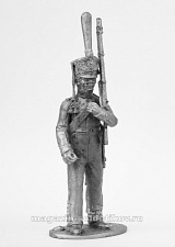 Миниатюра из олова 478 РТ Рядовой конно-егерских полков, 1813-14 гг. 54 мм, Ратник - фото